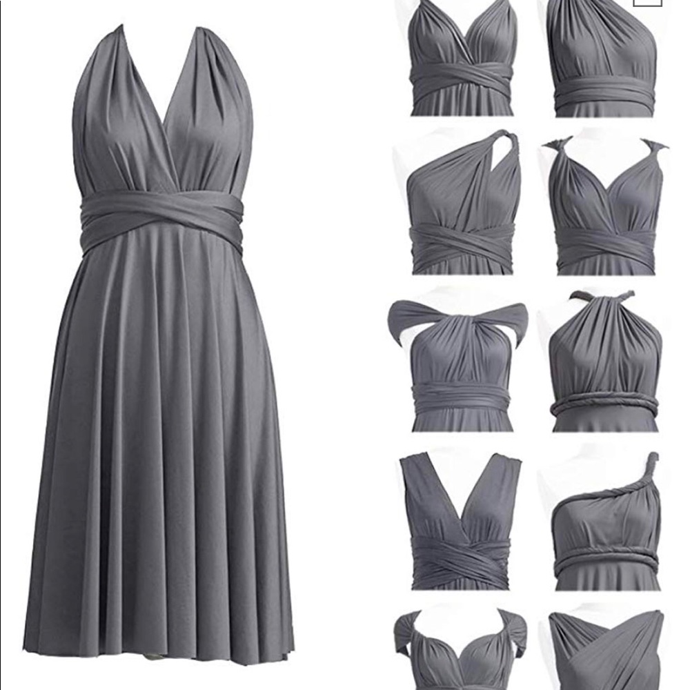 🎉HP🎉 NWOT Multi-way Short Dress